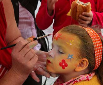 Kinderschminken buchen Frankfurt und Umgebung