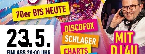 Forever Young Disco Party in Seligenstadt am 24.05.2026