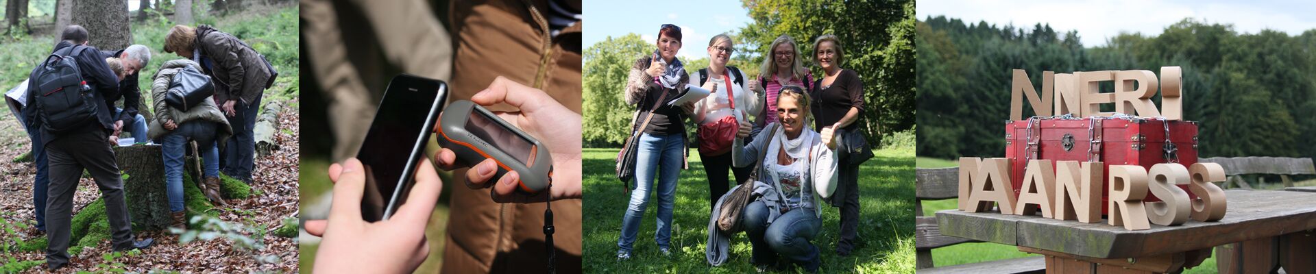 Geocaching Teambuilding buchen Rhein-Main-Gebiet