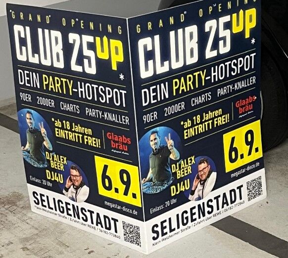 Club 25up Disco in Seligenstadt