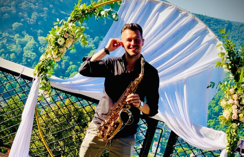 saxophonist-hochzeit