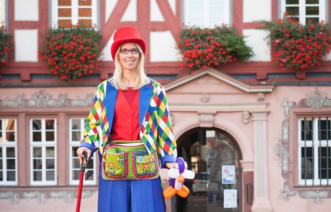 Stelzenlaeufer buchen Raum Frankfurt
