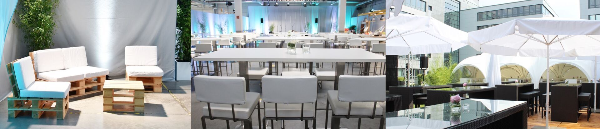 Eventausstattung mieten Raum Frankfurt