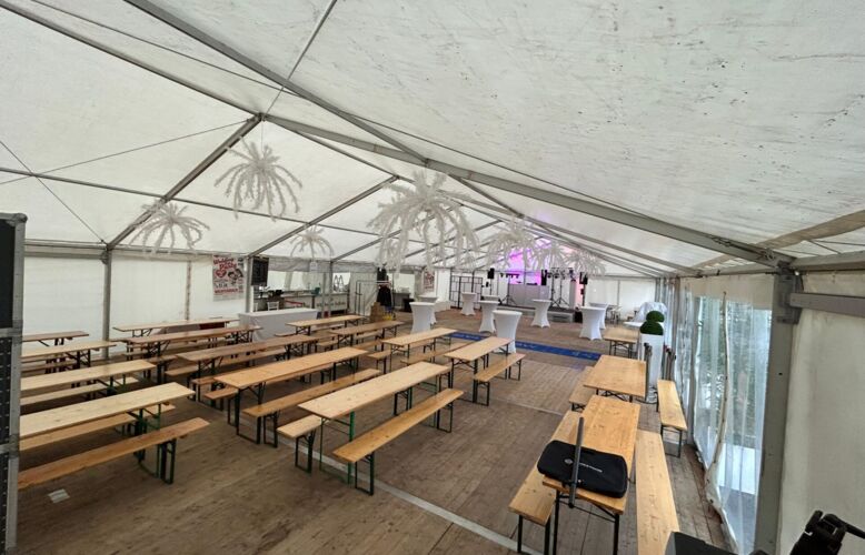Veranstaltungszelt für Großevents Frankfurt