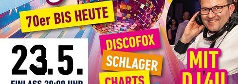 Forever Young Disco Party in Seligenstadt am 24.05.2026