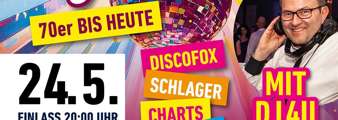 Forever Young Disco Party in Seligenstadt am 24.05.2026